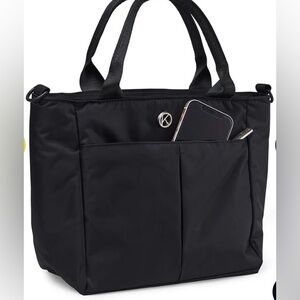 Karrico Insulated Sports Lunch Bag With BPA Free Lined Black